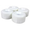 1) KIT 4 ROUES QUAD 58X32MM 80A BLANC