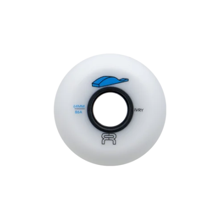FR - IVRY WHEELS - 86A - WHITE/BLACK - PACK OF 4