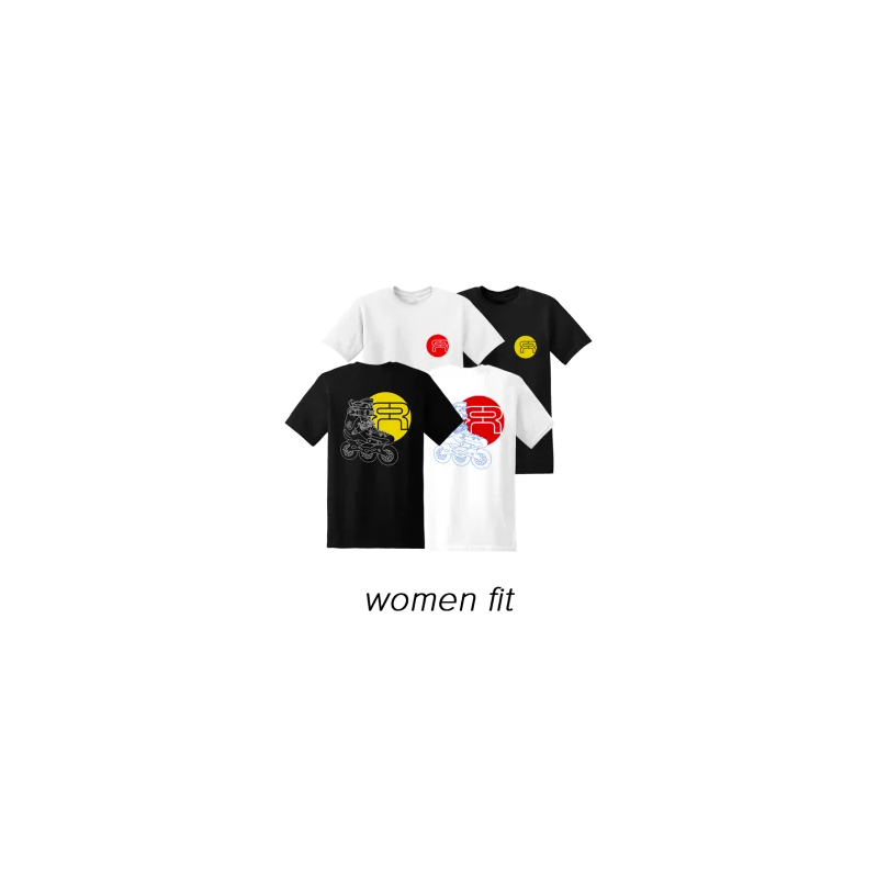 FR - SKATE DRAW TSHIRT - WOMAN