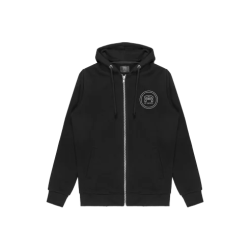 FR - CIRCLE LOGO ZIPPER HOODIE