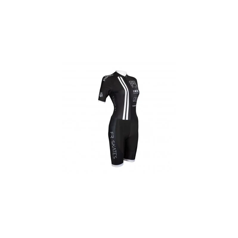 FR - RACE SUIT TEAM - BLACK/WHITE