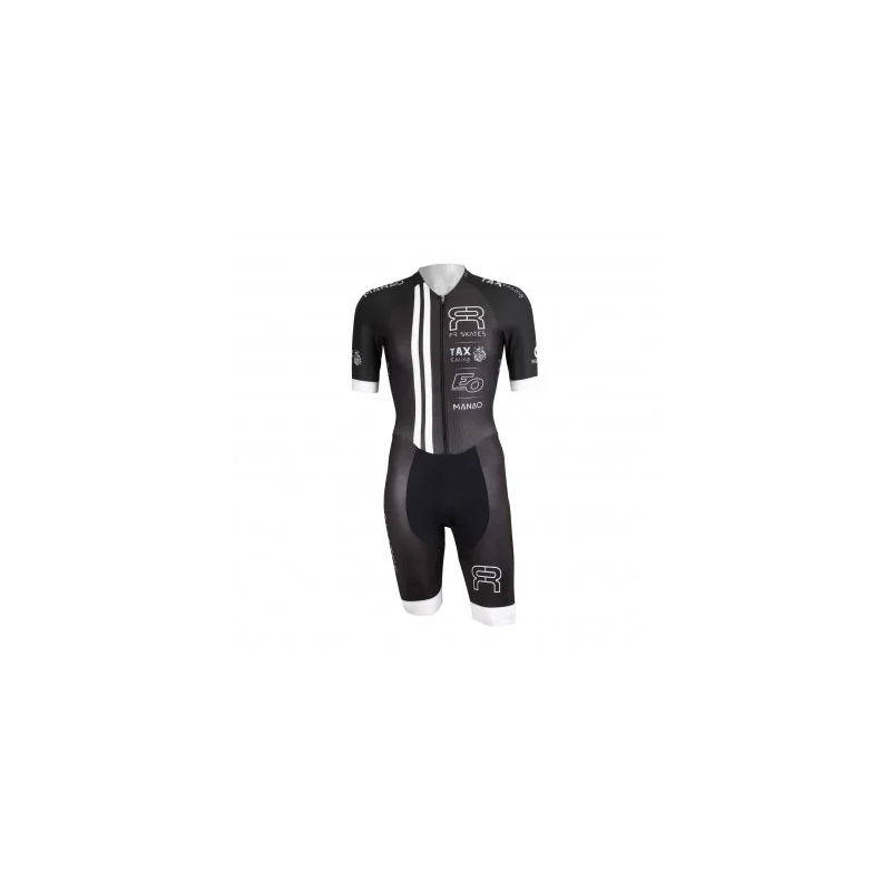FR - RACE SUIT TEAM ELITE - BLACK/WHITE