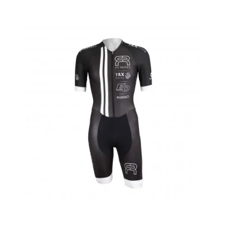 FR - RACE SUIT TEAM ELITE - BLACK/WHITE