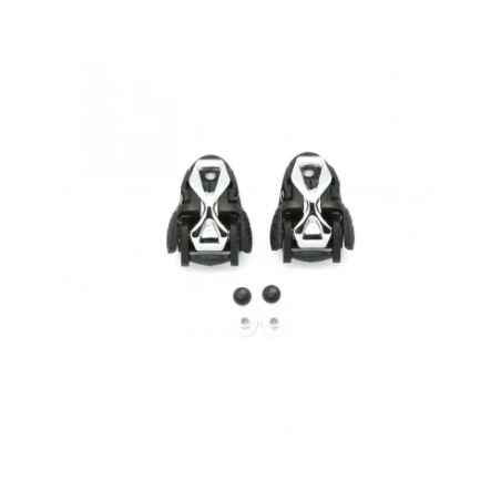 SPIDER BUCKLE x2 + SCREWS - SILVER