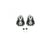 SPIDER BUCKLE x2 + SCREWS - SILVER